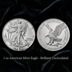 1oz American Silver Eagle BU (Random Year)