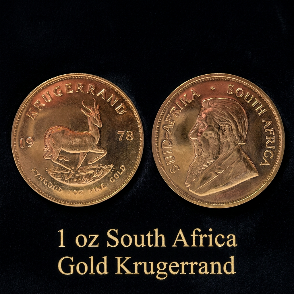 1 oz South Africa Gold Krugerrand (Year Varies)