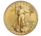 one tenth ounce gold coin fractional gold american eagle uncirculated random year