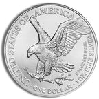 1 oz silver American Eagle coin new 2025 not circulated