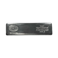 100oz IGR Silver Bar - Istanbul Gold Refinery