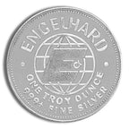 1 oz silver round coin engelhard prospector
