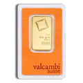 1 ounce gold bar from valcambi carded