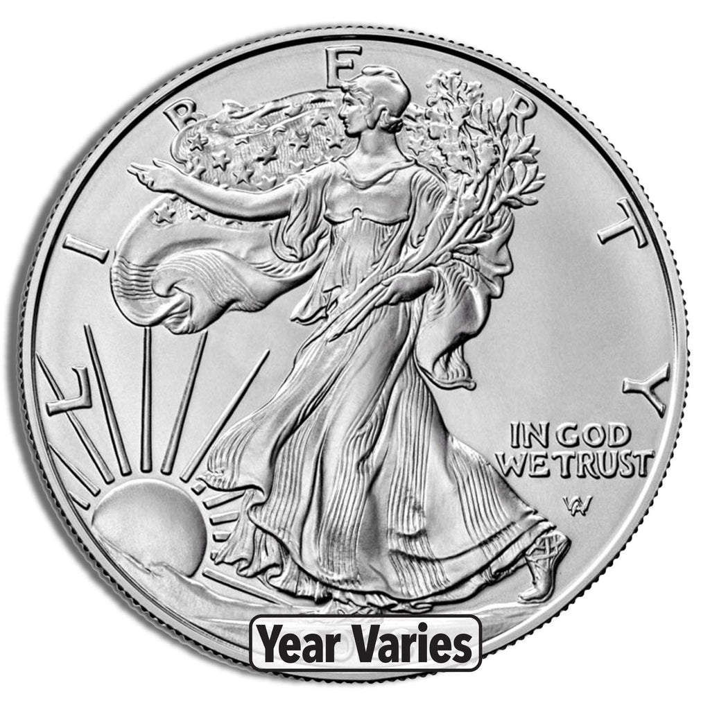 1oz American Silver Eagle BU (Random Year)