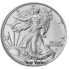1oz American Silver Eagle BU (Random Year)