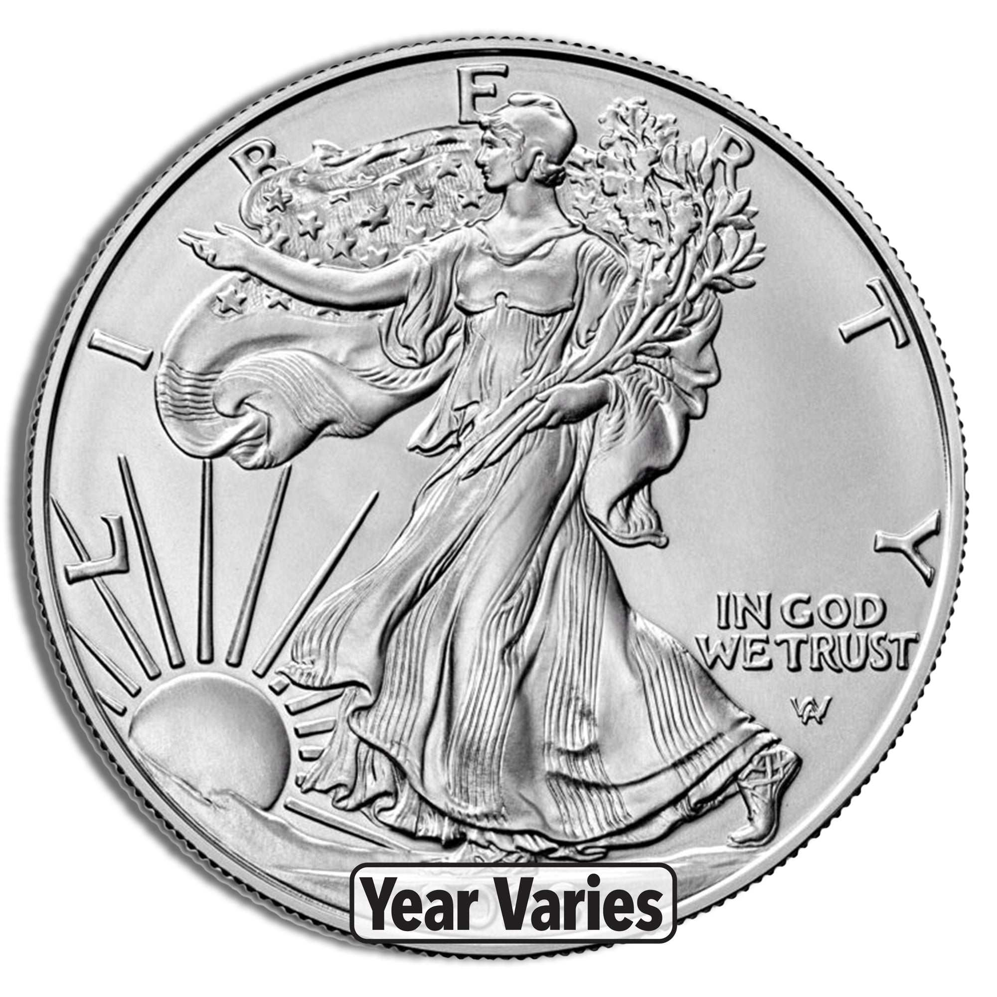 1oz American Silver Eagle BU (Random Year)