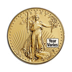 1/2 oz Gold Eagle - BU (Year Varies)
